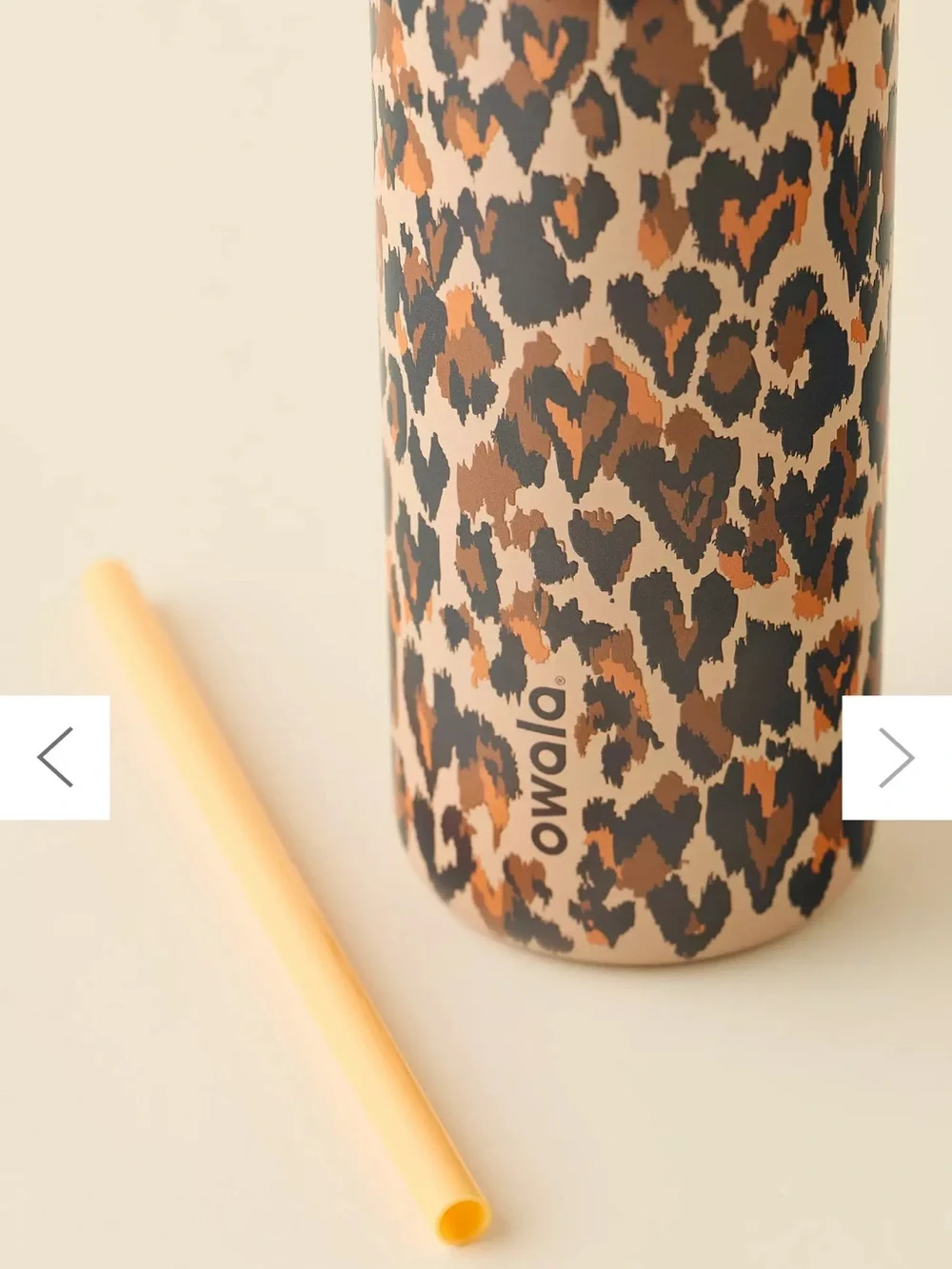 Owala UO Exclusive Wild At Heart FreeSip 32 oz Water Bottle, NWT